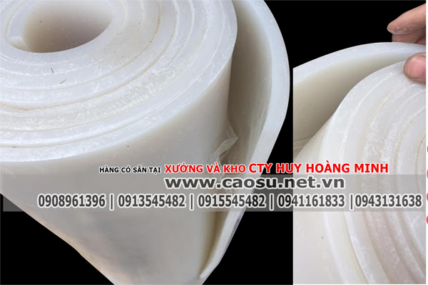 Cao su silicone | silicone chịu nhiệt | Silicone trắng |silicone dùng trong thực phẩm| Gioăng silicone|Huy Hoàng Minh