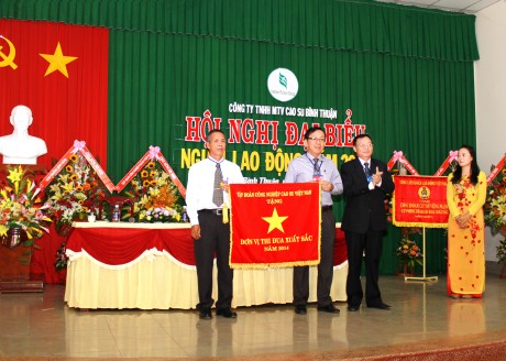 Cao su Bình Thuận đạt 20% sản lượng khai thác đầu năm